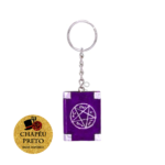 Porta-Chaves Livro com Pentagrama