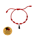 Pulseira dos 7 Nós com Figa de Azabache