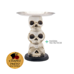 Porta Velas Caveiras