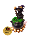 Gato com Caldeirão (luz)