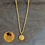 Colar com Medalha de São Bento