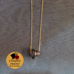 Colar com Chapéu Preto (Exú)