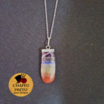 Colar em Aço com 7 Chakras