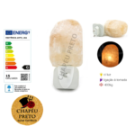 Candeeiro Sal Luz Noite 400gr