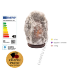 Candeeiro de Sal Negro 3-5Kg