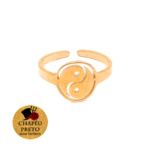 Anel Ajustável Yin Yang