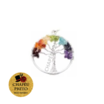 Árvore da Vida com 7 Chakras